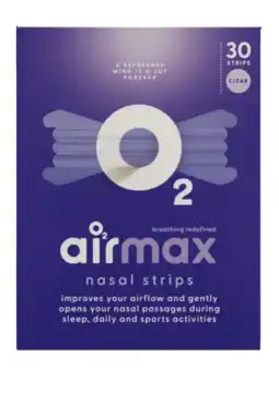 De Online Drogist Airmax Neusstrips Clear aanbieding