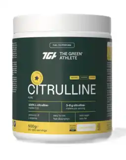 De Online Drogist The Green Athlete L-Citruline-Malate Poeder aanbieding