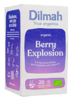 De Online Drogist Dilmah Organic Berry Explosion Thee aanbieding