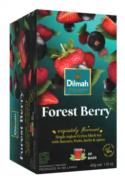 De Online Drogist Dilmah Forest Berry Thee aanbieding