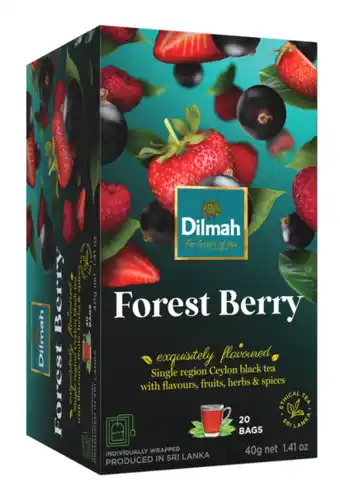 De Online Drogist Dilmah Forest Berry Thee aanbieding