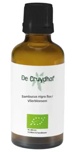De Online Drogist Cruydhof Sambucus Nigra Flor/Vlierbloesem Druppels aanbieding