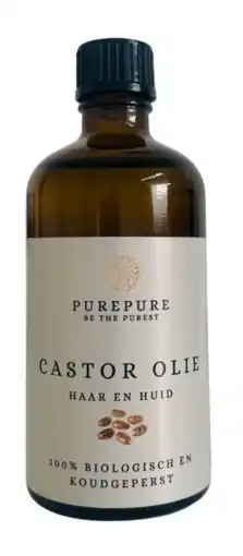 De Online Drogist PurePure Castor Olie Haar en Huid aanbieding