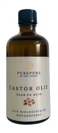 De Online Drogist PurePure Castor Olie Haar en Huid aanbieding
