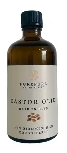 De Online Drogist PurePure Castor Olie Haar en Huid aanbieding