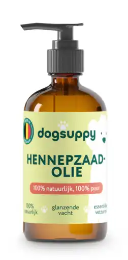 De Online Drogist Dogsuppy Hennepzaadolie aanbieding
