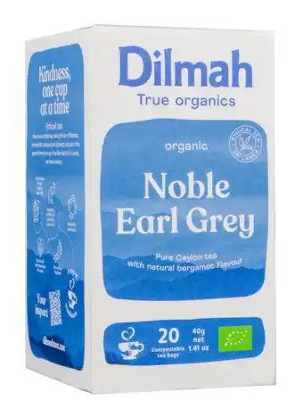 De Online Drogist Dilmah Organic Noble Earl Grey aanbieding