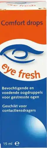 De Online Drogist Eye Fresh Comfort Drops aanbieding