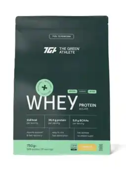 De Online Drogist The Green Athlete Whey Protein Isolate Vanilla Poeder aanbieding