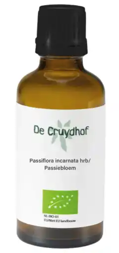 De Online Drogist Cruydhof Passiflora Incarnata Hrb/Passiebloem Druppels aanbieding