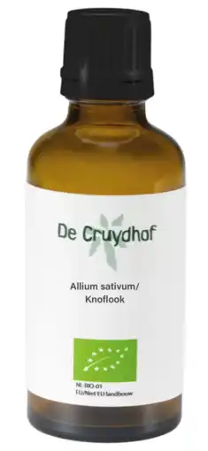 De Online Drogist Cruydhof Allium Sativum/Knoflook Druppels aanbieding