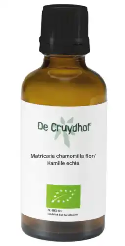 De Online Drogist Cruydhof Matricaria Chamomilla flor/Kamille Echte Druppels aanbieding