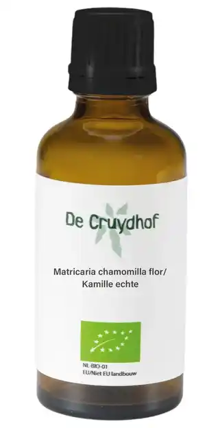 De Online Drogist Cruydhof Matricaria Chamomilla flor/Kamille Echte Druppels aanbieding