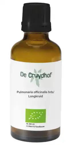 De Online Drogist Cruydhof Pulmonaria Officinal Hrb/Longkruid Druppels aanbieding