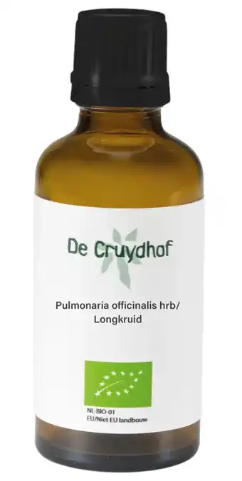 De Online Drogist Cruydhof Pulmonaria Officinal Hrb/Longkruid Druppels aanbieding
