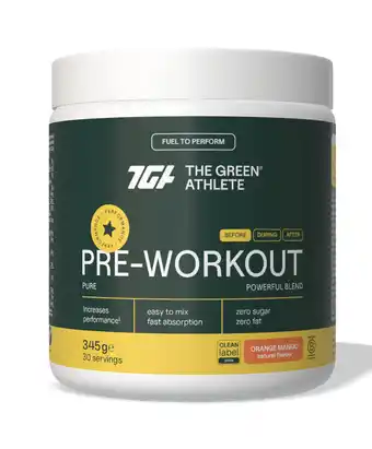De Online Drogist The Green Athlete Pre-Workout Poeder aanbieding