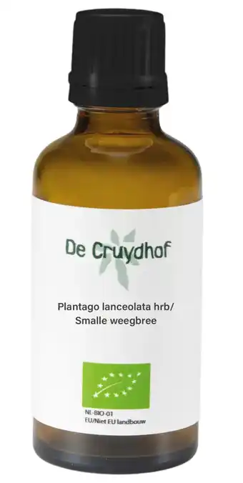 De Online Drogist Cruydhof Plantago Lanceolata Hrb/Smalle Weegbree Druppels aanbieding