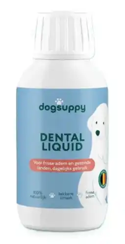 De Online Drogist Dogsuppy Dental Liquid aanbieding