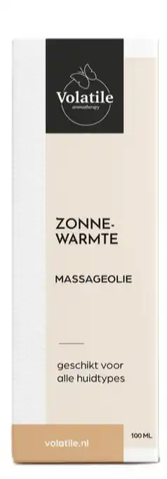De Online Drogist Volatile Zonnewarmte Massageolie aanbieding