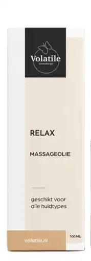 De Online Drogist Volatile Relax Massageolie aanbieding