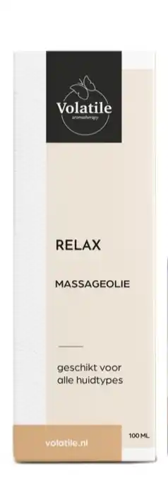 De Online Drogist Volatile Relax Massageolie aanbieding