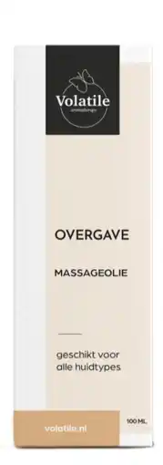 De Online Drogist Volatile Overgave Massageolie aanbieding