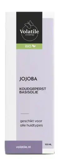 De Online Drogist Volatile Jojoba Koudgeperst Basisolie Bio aanbieding