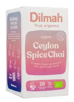 De Online Drogist Dilmah Organic Ceylon Spice Chai Thee aanbieding
