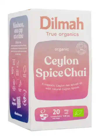 De Online Drogist Dilmah Organic Ceylon Spice Chai Thee aanbieding