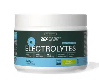 De Online Drogist The Green Athlete Elektrolytes Mango Poeder aanbieding