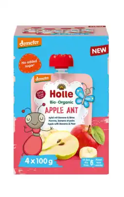 De Online Drogist Holle Knijpfruit Apple Ant Multipack BIo aanbieding