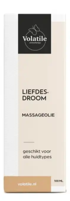 De Online Drogist Volatile Liefdesdroom Massageolie aanbieding