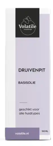 De Online Drogist Volatile Druivenpit Basisolie aanbieding