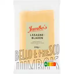 Jumbo Jumbo's Lasagnebladen 250 g aanbieding