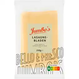 Jumbo Jumbo's Lasagnebladen 250 g aanbieding