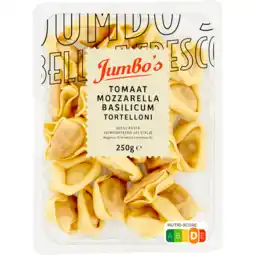 Jumbo Jumbo's Tomaat Mozzarella Basilicum Tortelloni 250 g aanbieding