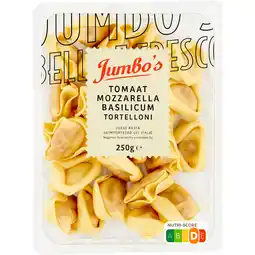 Jumbo Jumbo's Tomaat Mozzarella Basilicum Tortelloni 250 g aanbieding
