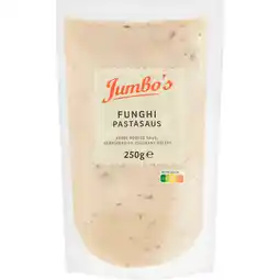 Jumbo Jumbo's Funghi Pastasaus 250 g aanbieding