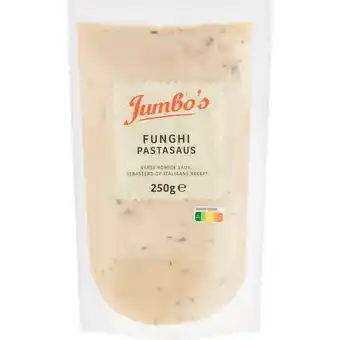 Jumbo Jumbo's Funghi Pastasaus 250 g aanbieding