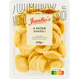 Jumbo Jumbo's 6 Kazen Girasoli 250 g aanbieding
