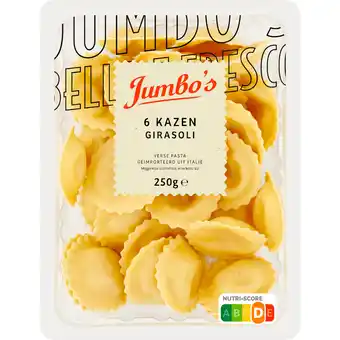 Jumbo Jumbo's 6 Kazen Girasoli 250 g aanbieding
