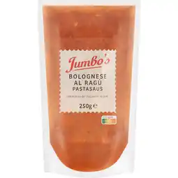 Jumbo Jumbo's Bolognese al Ragù Pastasaus 250 g aanbieding