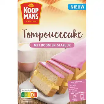 Jumbo Koopmans Tompoucecake Met Room En Glazuur 350 g aanbieding