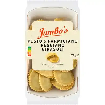 Jumbo Jumbo's Pesto & Parmigiano Reggiano Girasoli 250 g aanbieding