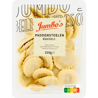 Jumbo Jumbo's Paddenstoelen Ravioli 250 g aanbieding