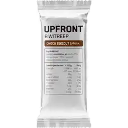 Jumbo Upfront Eiwitreep Choco Zeezout 60g aanbieding