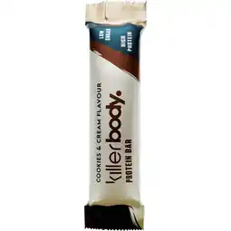 Jumbo Killerbody Cookies & Cream 40 g aanbieding