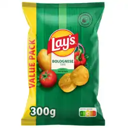 Jumbo Lay's Bolognese Chips 300 gr aanbieding