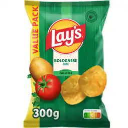 Jumbo Lay's Bolognese Chips 300 gr aanbieding