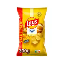 Jumbo Lay's Patatje Joppie Chips 300 gr aanbieding